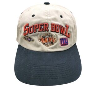 Super Bowl XXXV Hat NFL Puma Strapback NWT 2001 Ravens Giants Vintage